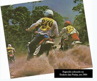 Skateninha segundo lugar enduro das praias 1984