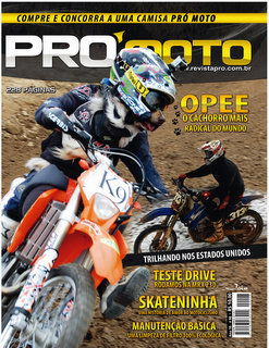 Materia na revista contando a Historia do Skateninha