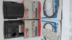 Pistão e Anéis Motor Popa Yamaha 40hp 0.25mm OEM 6F6-11635-00  (Kit com 2)